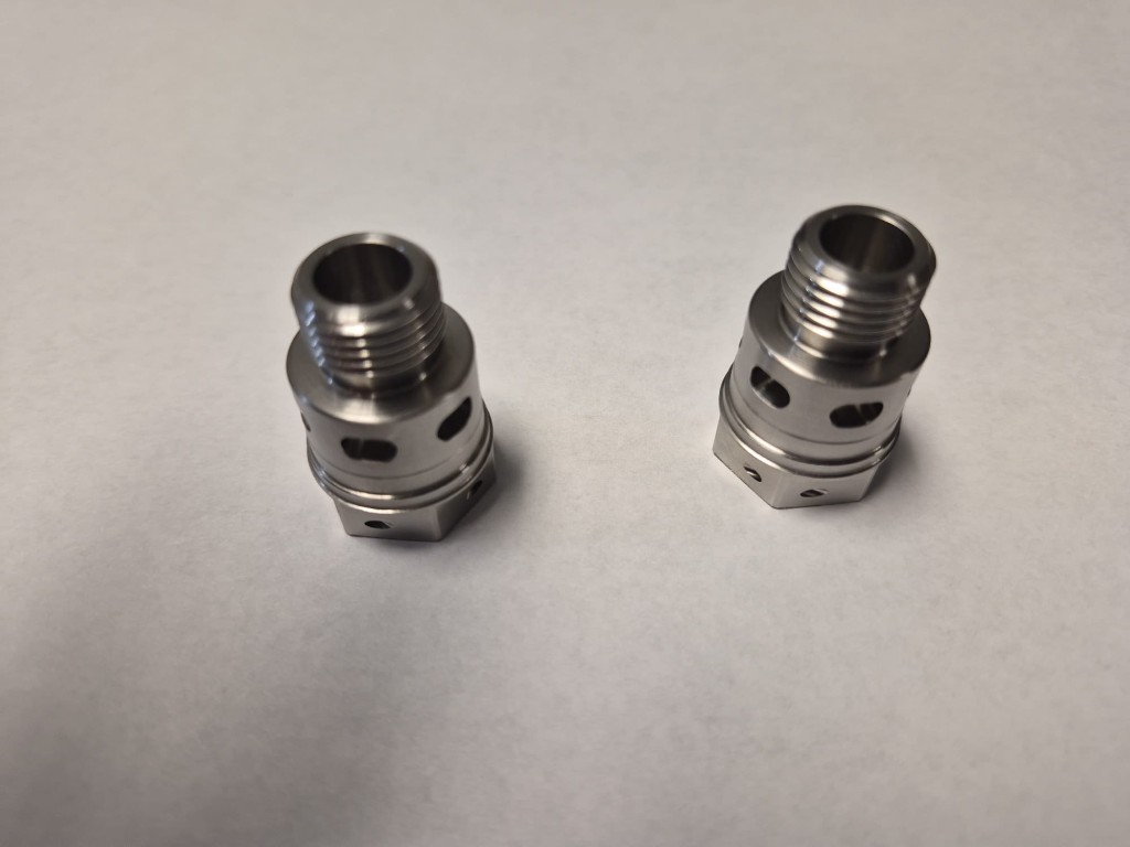 Precision machined hex components